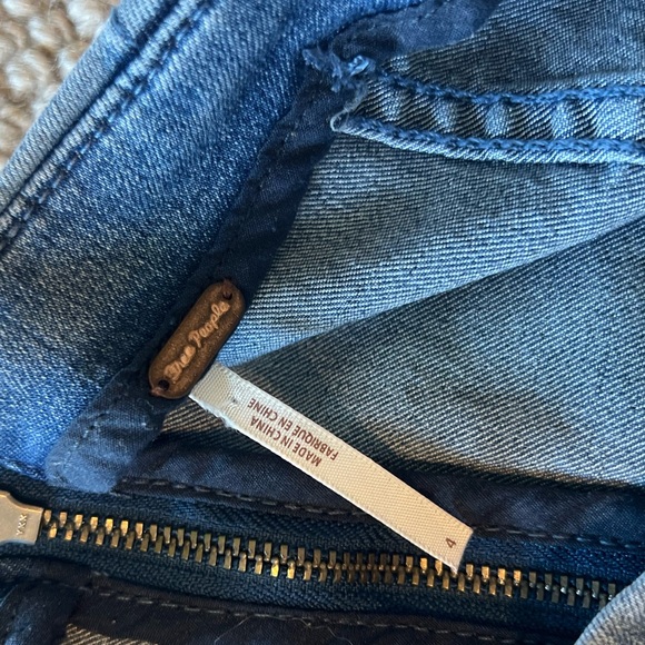 Free People Jean Skirt Size 4 - Picture 3 of 3